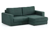 Диван угловой Ларсон 2М Nordic 74 изумруд - превью 2