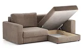 Диван угловой Ларсон 2М Nordic 35 пепельный - превью 3